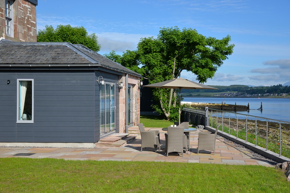 Enclosed Garden with Superb Sea Views